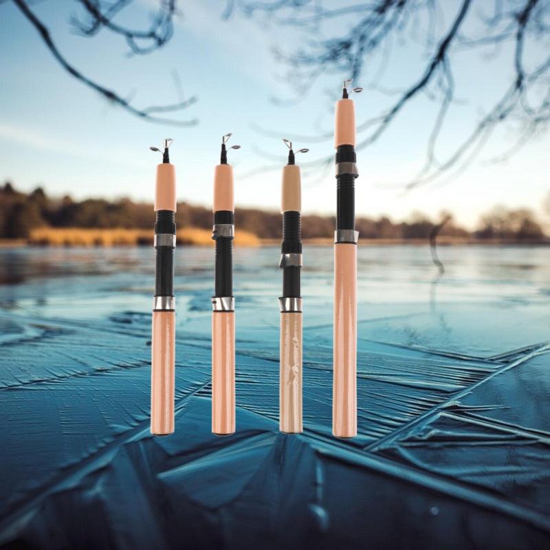 Fishing Rod Spinning - 超軽量冬用氷釣り竿 ポータブル冬用氷釣り竿 スピニングキャスティング氷釣り竿 冬用釣り竿タックル