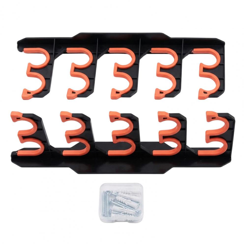 Fishing Rod Rack - 壁掛け式釣り竿ラック 釣り竿ウォールマウント 2個セット 壁掛け釣り竿ホルダーセット 5本収納 ガレージ用