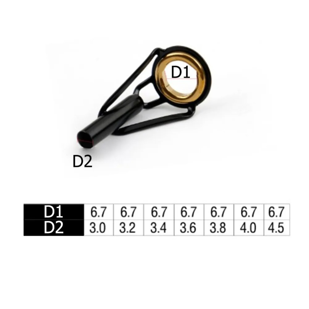 3.0mm ステンレス鋼釣り竿ガイドリングポールアイラインリ - Fishing Rod Guide Replacement のレビューと価格