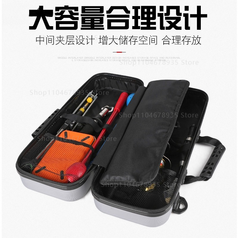 ハードシェルミニ釣り竿ケース |   分解不要のリール収納（ - Fishing Rod Combo のレビューと価格
