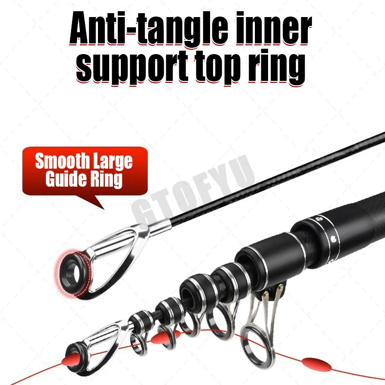 3.6m 4.5m 5.0m 5.4m 伸縮式釣り竿 遠投ス - Fishing Rod Surf のレビューと価格
