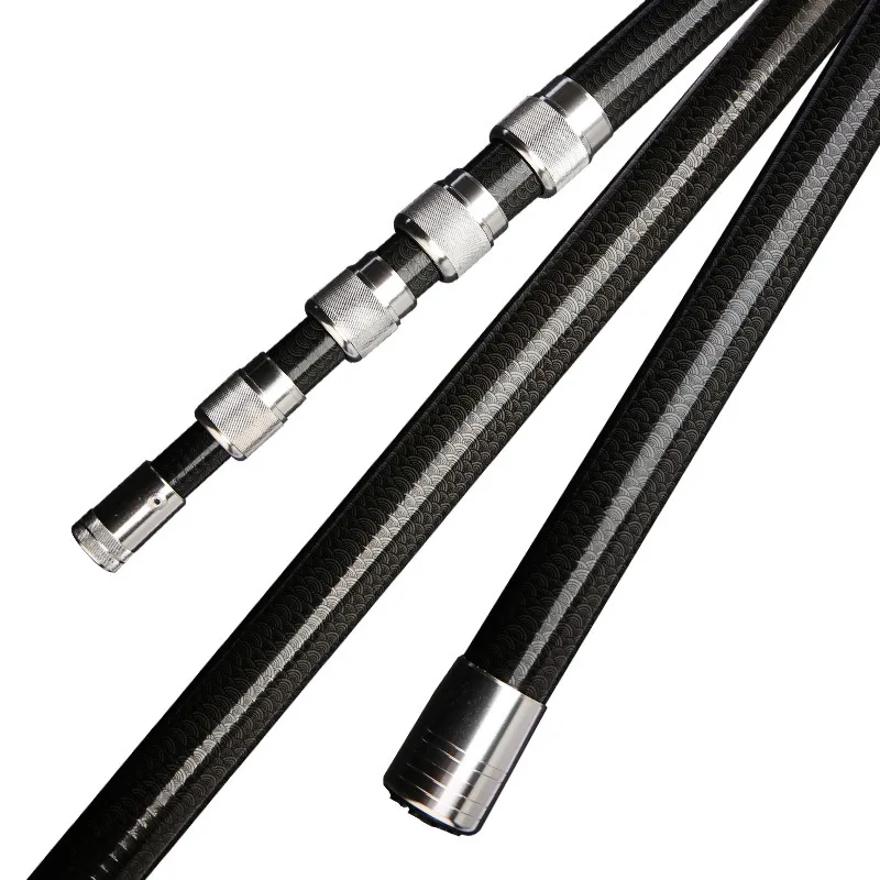 4M-7M多機能カーボンファイバー製釣り竿、大型魚用強化ディ - Fishing Rod Carbon Fiber のレビューと価格
