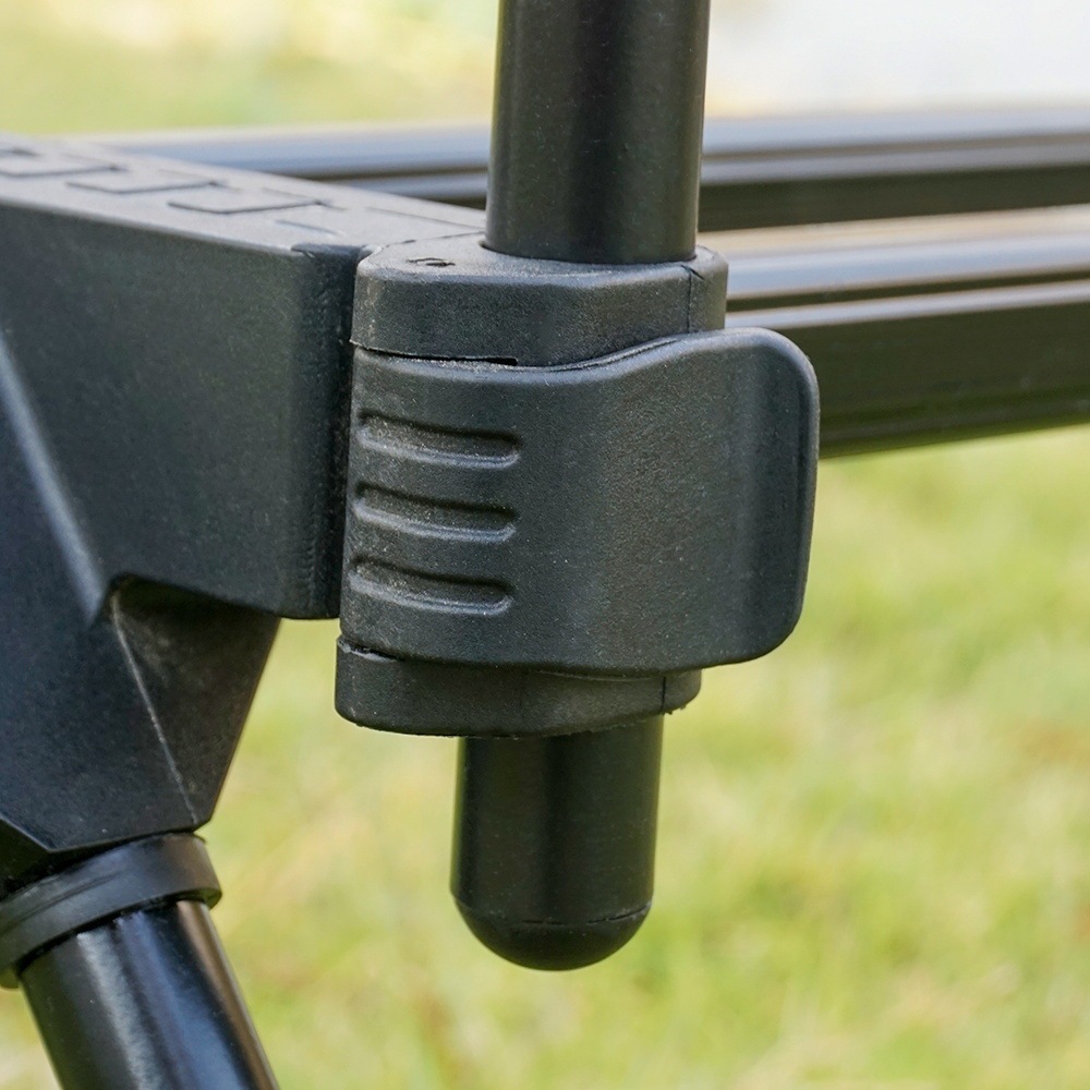 ポータブルアルミ製鯉釣り竿スタンド 折りたたみ式伸縮ホルダー - Fishing Rod Rack のレビューと価格