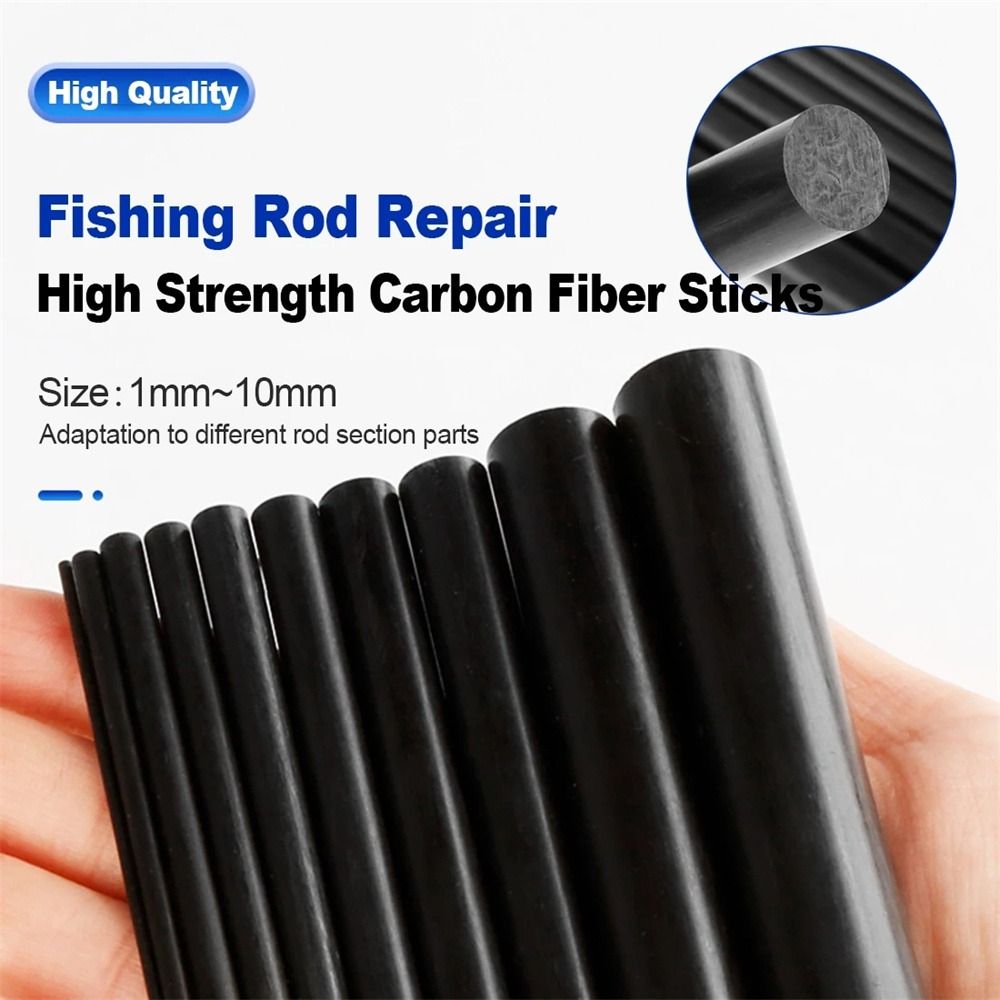 高強度カーボンファイバースティックラッピング糸軽量釣竿修理キ - Fishing Rod Carbon Fiber のレビューと価格
