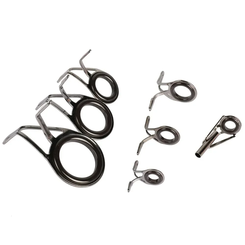 7 ピース/セット釣具ステンレス鋼修理キットセット釣竿ガイド - Fishing Rod Tip Replacement のレビューと価格