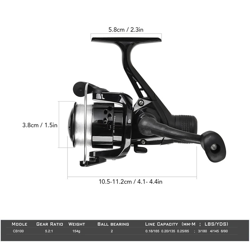 BRAVMAK 2.1/2.3m伸縮式釣り竿リールコンボフル - Fishing Rod Combo のレビューと価格